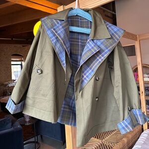 Damson Madder Trench